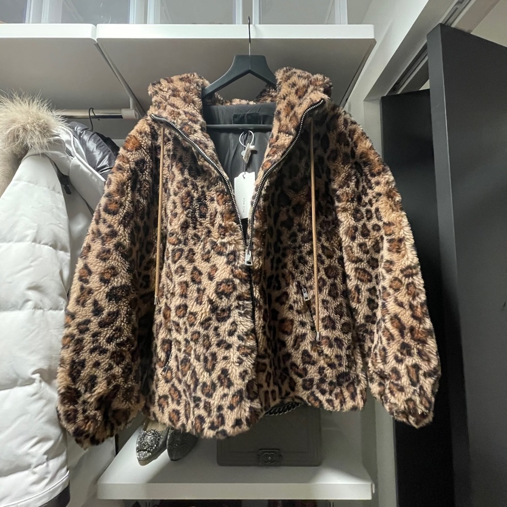 Australian Wool Leopard Print Jacket